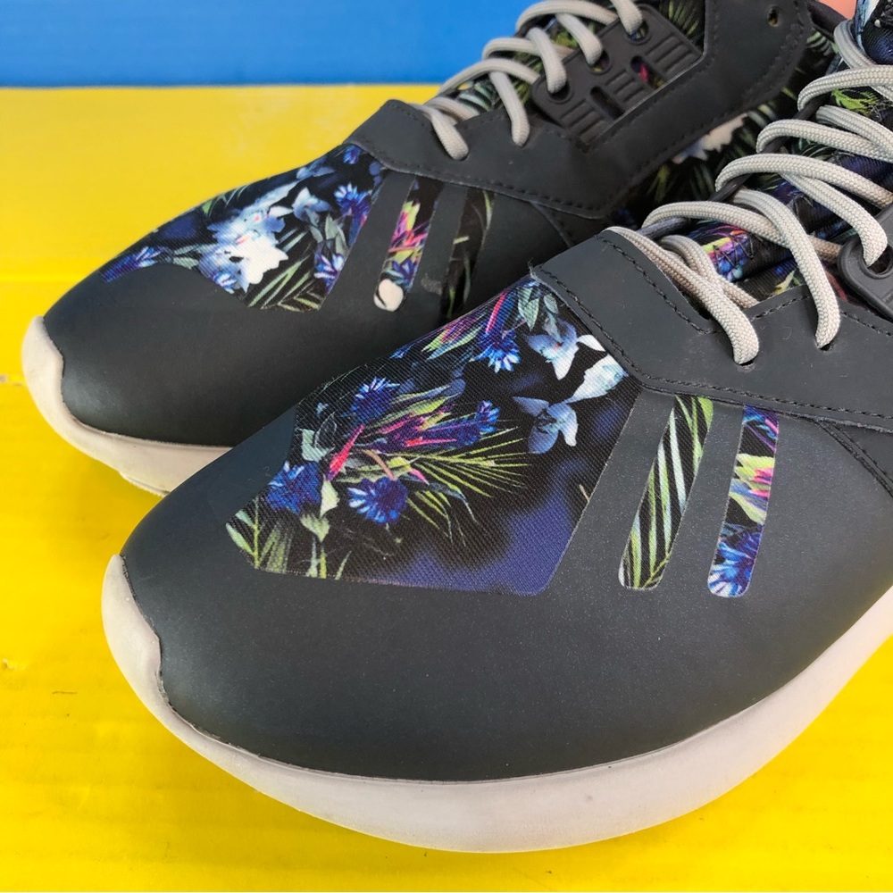 Adidas Tubular Runner Men’s Floral Athletic Sneakers Shoes Q16463 Size 8.5 - Picture 8 of 14